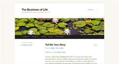 Desktop Screenshot of businessoflife.com